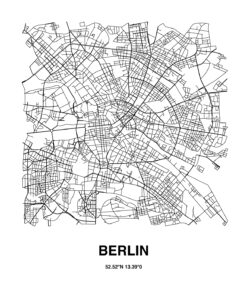 Berlin-Map-Poster