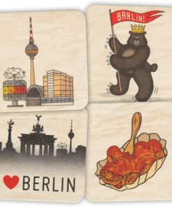 Berlin Bierdeckel Postkarten 4er Set II.jpg
