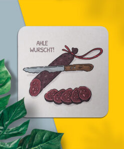 bierdeckel-postkarte-ahle-wurscht-worscht-geschenk-kassel