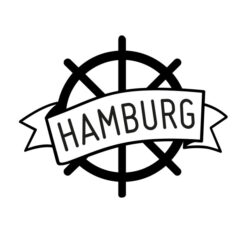 Hamburg-aufkleber-lenkrad