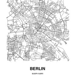 Berlin-Map-Poster